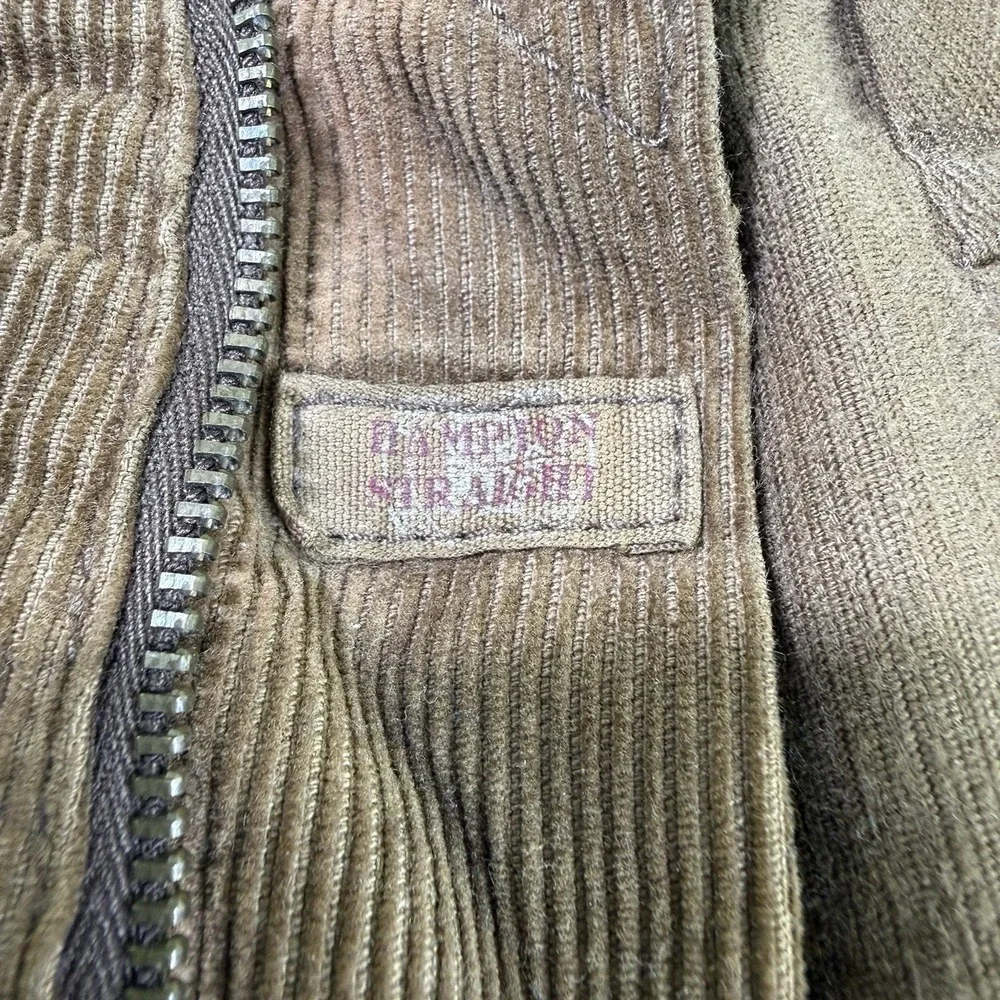 Polo Ralph‎ Lauren Pants Men's 34x30 Brown Corduroy The Hampton Straight Preppy